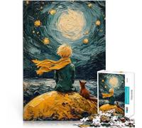 Puzzles de 1000 Piezas para Adolescentes El Principito y el Zorro Juegos educativos Juguetes de Bricolaje Mejorar la Memoria 52x38cm