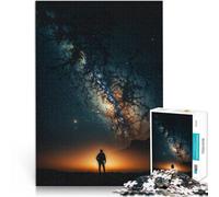 Puzzles de 1000 Piezas para Adolescentes En asombro Ante el Infinito Difícil y desafío Decoración de Pared cumpleaños y Navidad 52x38cm