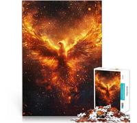 Puzzles de 1000 Piezas para Adolescentes Fénix de Fuego Juguete de desafío de Juego Educativo Interacción Entre Padres e Hijos 50x70cm
