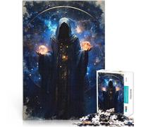 Puzzles de 1000 Piezas para Adolescentes Figura mística con orbes Juguetes de Entretenimiento Familiar Decoración 38x26cm
