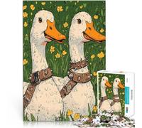 Puzzles de 1000 Piezas para Adolescentes Gansos Punk Ayuda al Cerebro a ejercitar Juguetes adictivos para Cultivar la Paciencia. Ideas de Regalos 75x50cm