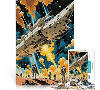 Puzzles de 1000 Piezas para Adolescentes Guerra del Siglo Juguetes para aliviar el estrés Cada Pieza es única: un desafiante y Divertido Juego Familiar 38x26cm
