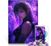 Puzzles de 1000 Piezas para Adolescentes Hechicera Mística Juguete Educativo de Aprendizaje Colección de Artistas, Bellas Artes 52x38cm
