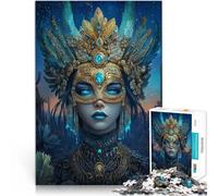 Puzzles de 1000 Piezas para Adolescentes Hermosa Bruja Juguetes adictivos Que desafían la Inteligencia Cerebral Buen Regalo 75x50cm