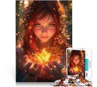 Puzzles de 1000 Piezas para Adolescentes Hoja encantada Juego Familiar para aliviar el estrés: desafío difícil Ideas de Regalos 38x26cm