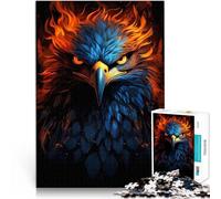 Puzzles de 1000 Piezas para Adolescentes Incendio del Orgullo del Águila Americana para divertirse en Familia Buen Regalo 38x26cm