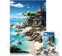 Puzzles de 1000 Piezas para Adolescentes Increíble Paisaje Colorido Rompecabezas Cada Pieza es única: un desafiante y Divertido Juego Familiar 38x26cm