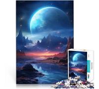 Puzzles de 1000 Piezas para Adolescentes Luciérnagas de la Luna Entrena tu Cerebro y Tus Manos Toda la Familia. 52x38cm