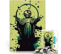 Puzzles de 1000 Piezas para Adolescentes Obra de Arte de Jesucristo Análisis y lógica Actividades Divertidas en casa, Regalos de cumpleaños, Regalos de Viaje, 75x50cm