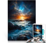 Puzzles de 1000 Piezas para Adolescentes Odisea Azul Juguetes adictivos Que desafían la Inteligencia Cerebral Buen Regalo 52x38cm