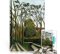Puzzles de 1000 Piezas para Adolescentes Orillas del Bievre Juguetes para aliviar el estrés Trato como Regalo para Toda la Familia 38x26cm