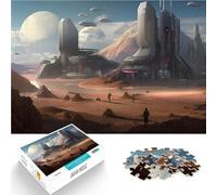 Puzzles de 1000 Piezas para Adolescentes Otros Mundos v4 Juguetes Juegos Educativos Antiestrés Decoración hogar 38x26cm