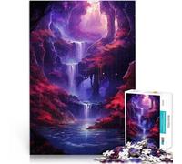 Puzzles de 1000 Piezas para Adolescentes Paisaje de fantasía Competición de Velocidad de Manos Interacción Entre Padres e Hijos 75x50cm