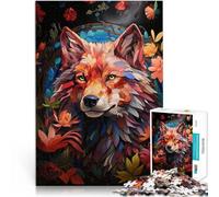 Puzzles de 1000 Piezas para Adolescentes Paraíso del Lobo Rojo Juguetes de Entretenimiento Familiar Mejorar el Amor Entre Parejas 52x38cm