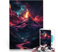 Puzzles de 1000 Piezas para Adolescentes Pico de la montaña cósmica para el Juguete de desafío de Juego Educativo Ideas de Regalos 75x50cm