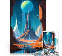 Puzzles de 1000 Piezas para Adolescentes Planeta de Origen Juguete Educativo para aliviar el estrés decoración de Pared 38x26cm