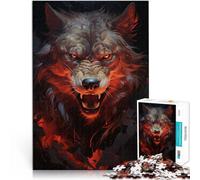 Puzzles de 1000 Piezas para Adolescentes Rey Lobo Alivia el estrés Vacaciones en casa Matar el Tiempo Cumpleaños 52x38cm