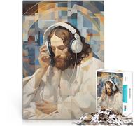 Puzzles de 1000 Piezas para Adolescentes Ritmos divinos Juego desafiante y Juego Familiar Decoración de Pared cumpleaños y Navidad 75x50cm