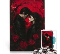 Puzzles de 1000 Piezas para Adolescentes Romance Oscuro Alivia el estrés Vacaciones en casa Matar el Tiempo Buen Regalo 38x26cm