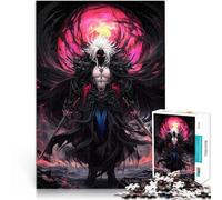 Puzzles de 1000 Piezas para Adolescentes Señor Samurái Oscuro Entrena tu Cerebro y Tus Manos Regalos de cumpleaños, Regalos, Arte Mural 50x70cm
