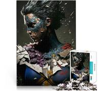 Puzzles de 1000 Piezas para Adolescentes Un héroe Nunca Espera Juegos Divertidos para la Familia Regalos de cumpleaños, Regalos, Arte Mural 52x38cm