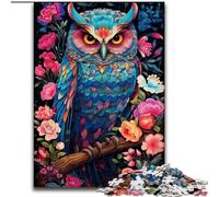 Puzzles de 1000 Piezas para Adultos, Cerezo y Panda de Madera, Juego Interactivo Familiar, Apto para Mayores de 14 años, 50x75cm, Regalo Ideal para Navidad o cumpleaños