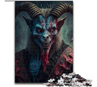 Puzzles de 1000 Piezas para Adultos Dark Lord de Madera, Juego Familiar Interactivo, Apto para Mayores de 14 años 50x75cm Un Regalo Ideal para Navidad o cumpleaños