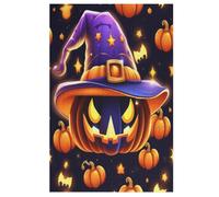 Puzzles de 1000 piezas para adultos, Halloween Pumpkin, rompecabezas creativos para niños, juego educativo para niños adultos (78×53cm)