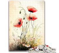 Puzzles de 1000 Piezas para Adultos Poppy Family Fun, Toda la Familia a Partir de 14 años, 26x38cm