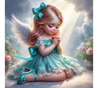 Puzzles de 120 Piezas par Adultos Chica ángel, 45x45cm un Rompecabezas Adultos Desafiante, Puzzles para Toda la Familia, Regalos para Mujeres Hombres