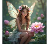 Puzzles de 200 Piezas par Adultos Flor de Hada de la Jungla, 28x28cm un Rompecabezas Adultos Desafiante, Puzzles para Toda la Familia, Regalos para Mujeres Hombres