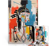 Puzzles de 2000 Piezas para Adolescentes Arte Tribal de Mujeres Americanas Alivio del estrés Interacción Entre Padres e Hijos 70x100cm