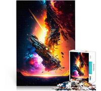 Puzzles de 2000 Piezas para Adolescentes Barco Destruido Desafío difícil para aliviar el estrés Adecuado para decoración de Escritorio. 70x100cm