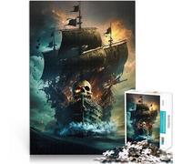 Puzzles de 2000 Piezas para Adolescentes Barco Pirata Desafiante de completar, Pero Divertido y Gracioso. Ideas de Regalos 70x100cm
