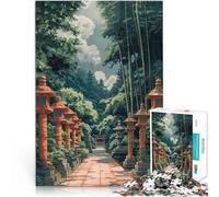 Puzzles de 2000 Piezas para Adolescentes Camino Forestal Juguete de desafío de Juego Educativo Interacción Entre Padres e Hijos 70x100cm