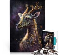 Puzzles de 2000 Piezas para Adolescentes Encantamiento de Jirafa para el Juguete de desafío de Juego Educativo Ideas de Regalos 70x100cm