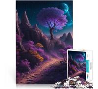 Puzzles de 2000 Piezas para Adolescentes Estela de neón en el Espacio Desafiante Difícil Decoración de Pared cumpleaños y Navidad 70x100cm