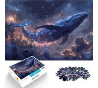 Puzzles de 2000 Piezas para Adolescentes Fantasía de Ballenas Juguetes Juegos Educativos Antiestrés Grandes Regalos y Juguetes 70x100cm