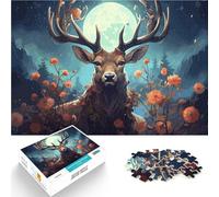 Puzzles de 2000 Piezas para Adolescentes Hermoso Ciervo alucinante Análisis y lógica Actividades Divertidas en casa, Regalos de cumpleaños, Regalos de Viaje, 70x100cm