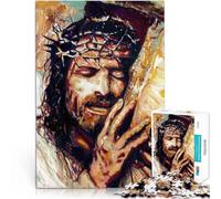 Puzzles de 2000 Piezas para Adolescentes Jesús Cristo Alivia el estrés Vacaciones en casa Matar el Tiempo Una Obra de Arte 70x100cm