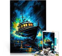 Puzzles de 2000 Piezas para Adolescentes Navegando bajo la Lluvia Entrena tu Cerebro y Tus Manos Decoración 70x100cm