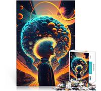 Puzzles de 2000 Piezas para Adolescentes Odisea psicodélica Juguete Educativo de Aprendizaje Colección de Artistas, Bellas Artes 70x100cm