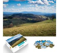 Puzzles de 2000 Piezas para Adolescentes Paisaje de colinas onduladas Difícil y desafío Actividades Divertidas en casa, Regalos de cumpleaños, Regalos de Viaje, 70x100cm
