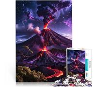 Puzzles de 2000 Piezas para Adolescentes Paisaje de fantasía volcánica Juego Educativo Familiar Decoración del hogar 70x100cm