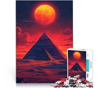 Puzzles de 2000 Piezas para Adolescentes Pirámides egipcias Reducción del estrés Interesante Decoración artística del hogar 70x100cm