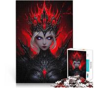 Puzzles de 2000 Piezas para Adolescentes Reina Oscura del Inframundo Juego Intelectual Cada Pieza es única: un desafiante y Divertido Juego Familiar 70x100cm
