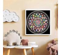 Puzzles de 35 Piezas par Adultos Tótems de geometría Colorida, 30x30cm un Rompecabezas Adultos Desafiante, Puzzles para Toda la Familia, Regalos para Mujeres Hombres