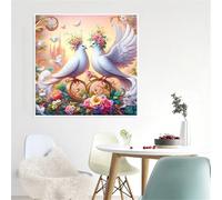 Puzzles de 70 Piezas par Adultos Castillo de la Paloma Blanca, 45x45cm un Rompecabezas Adultos Desafiante, Puzzles para Toda la Familia, Regalos para Mujeres Hombres