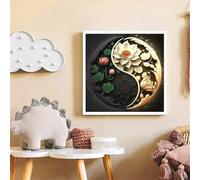 Puzzles de 70 Piezas par Adultos Loto Blanco Negro, 45x45cm un Rompecabezas Adultos Desafiante, Puzzles para Toda la Familia, Regalos para Mujeres Hombres