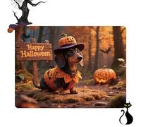 Puzzles de Halloween para Adultos, 130 piezas Puzzle con Animal, Juego educativo para Halloween Kids Activities Adults decoración Play Family Game Night